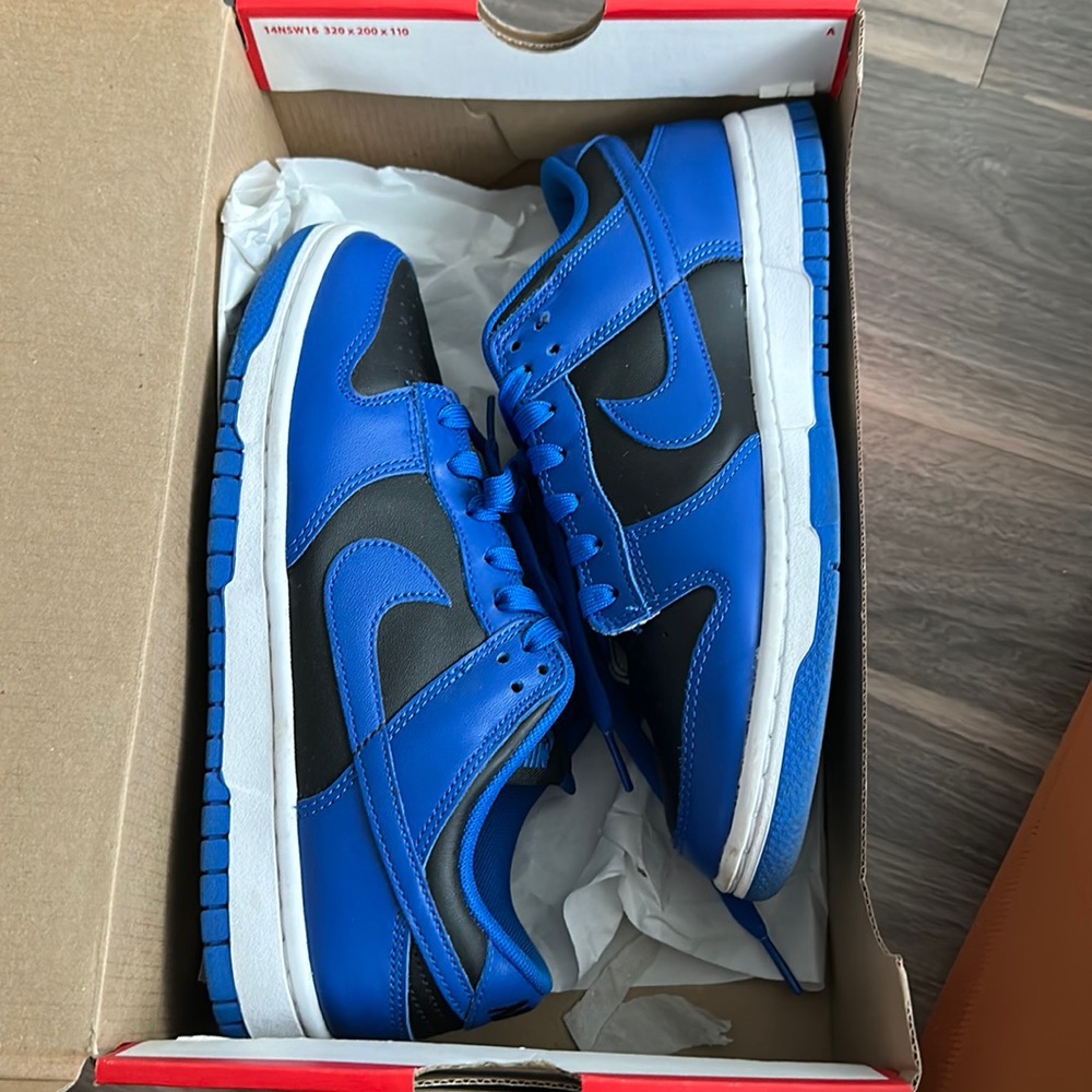 NIKE dunk low cobalt blue